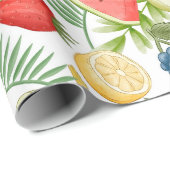 Summer Pattern Wrapping Paper Cadeaupapier (Rol Hoek)