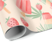 Summer Pattern Wrapping Paper Cadeaupapier (Rol Hoek)
