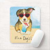 Summer Pembroke Welsh Corgi Muismat (Met muis)