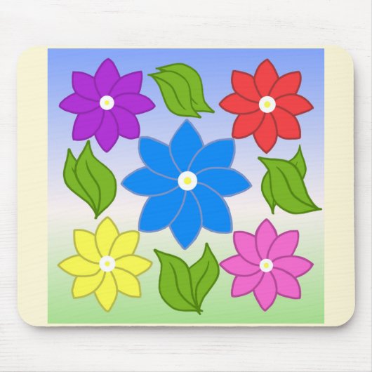 Summer Petals Muismat (Voorkant)