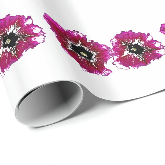 Summer Petunias Cadeaupapier (Rol Hoek)