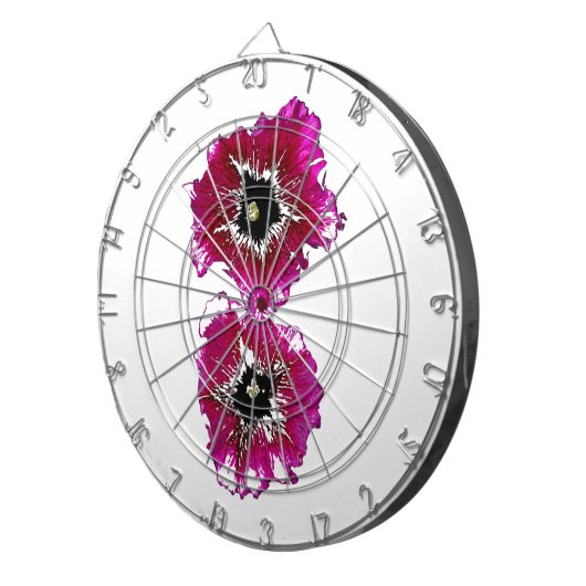 Summer Petunias Dartbord (Voorkant Rechts)