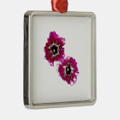 Summer Petunias Metalen Ornament (Rechts)
