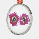 Summer Petunias Metalen Ornament (Links)