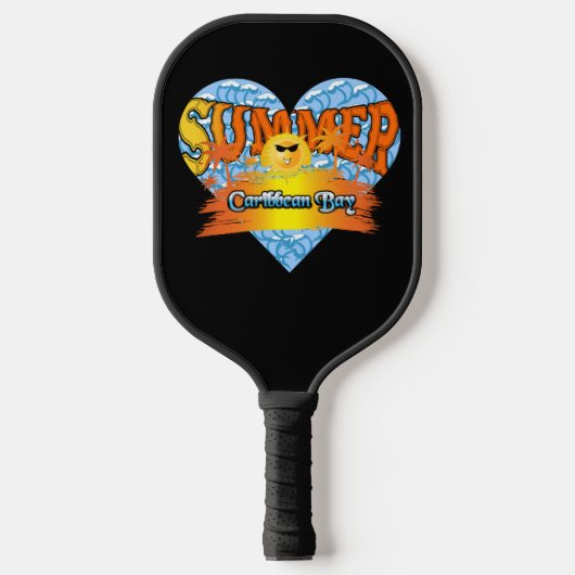 Summer Pickleball Fun Paddle (Voorkant)