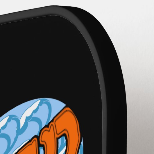 Summer Pickleball Fun Paddle (Links Detail)