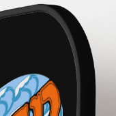 Summer Pickleball Fun Pickleball Paddle (Links Detail)