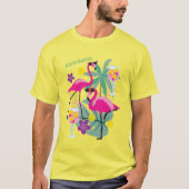Summer Pickleball 🤩 Tropical party T-Shirt (Voorkant)