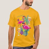 Summer Pickleball 🤩 Tropical party T-Shirt (Voorkant)