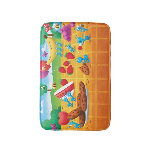 Summer Picnic Badmat (Voorkant Verticaal)