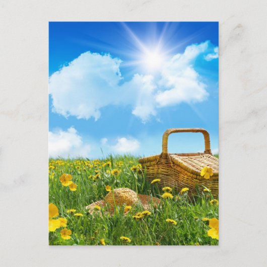 Summer Picnic Briefkaart (Voorkant)