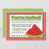 Summer Picnic Kaart (Voorkant / Achterkant)