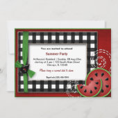 Summer Picnic Kaart (Voorkant)