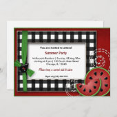 Summer Picnic Kaart (Voorkant / Achterkant)