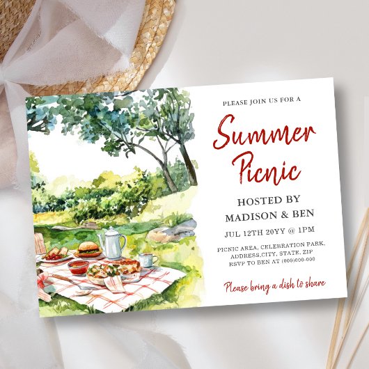 Summer Picnic Kaart