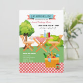 Summer Picnic Kaart (Staand voorkant)