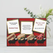 Summer Picnic Kaart (Staand voorkant)