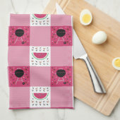 Summer Picnic Kitchen Towel Theedoek (Quarter Fold)