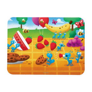 Summer Picnic Magneet