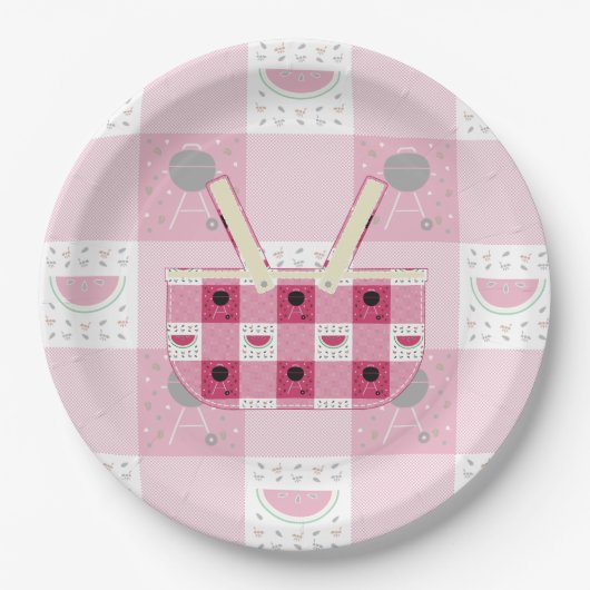 Summer Picnic Paper Bord (Voorkant)