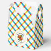 Summer Picnic Party Geometric Floral Bedankdoosjes (Geopend)