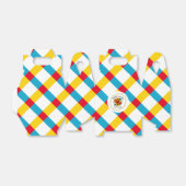 Summer Picnic Party Geometric Floral Bedankdoosjes (Uitgevouwen)