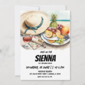 Summer Picnic pet Uitnodiging (Voorkant)