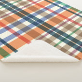 Summer Picnic Plaids Sherpa Deken (3/4)