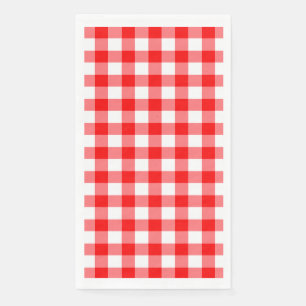 Summer Picnic Reg Gingham Buffalo Paper Napkin Servet