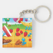 Summer Picnic Sleutelhanger (Achterkant)