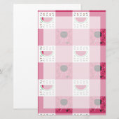 Summer Picnic Stationery Briefpapier (Voorkant / Achterkant)