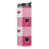 Summer Picnic Thermal Tumbler Thermosbeker (Gedraaid links)