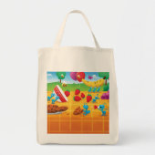 Summer Picnic Tote Bag (Voorkant)