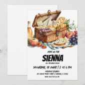 Summer Picnic Uitnodiging (Voorkant / Achterkant)