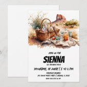 Summer Picnic Uitnodiging (Voorkant / Achterkant)