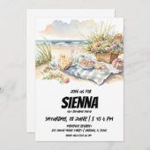 Summer Picnic uitzicht Uitnodiging (Voorkant / Achterkant)