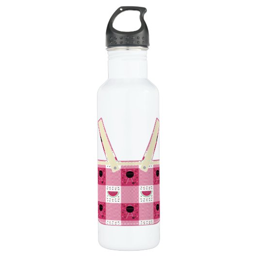 Summer Picnic Water Bottle Waterfles (Voorkant)