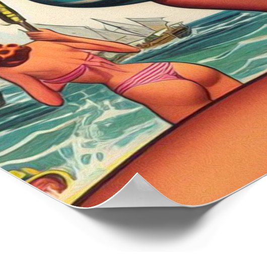  Summer Pin-up Poster (Hoek)