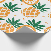 Summer Pineapple Pattern Cadeaupapier (Hoek)