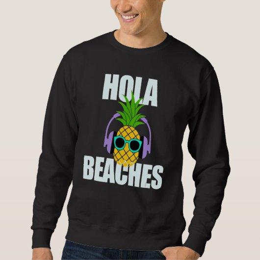 Summer Pineapple Sun Glasses Cruise Hola Beaches 4 Trui (Voorkant)