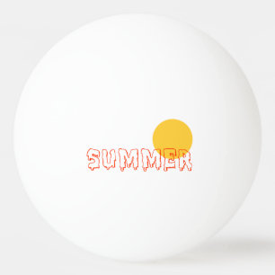 Summer Ping Pong Ball