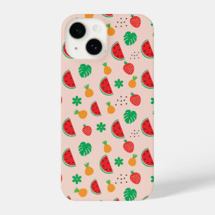 Summer Pinky Fruit iPhone 14 Hoesje