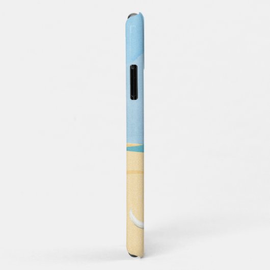 Summer Pit Bull Hoesje-Mate iPhone Case (Achterkant/rechts)