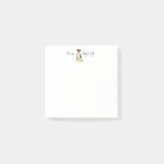Summer Pit Bull Terrier Post-it Notities Post-it® Notes (Voorkant)