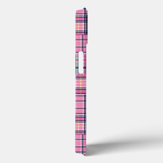 Summer Plaid Pink Madras Patchwork Case-Mate iPhone Case (Achterkant / Rechts)