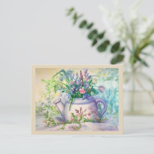 SUMMER PLEASURES Art Briefkaart door BeeJaySAGE (Staand voorkant)