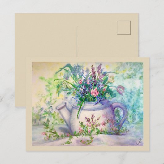 SUMMER PLEASURES Art Briefkaart door BeeJaySAGE (Voorkant / Achterkant)