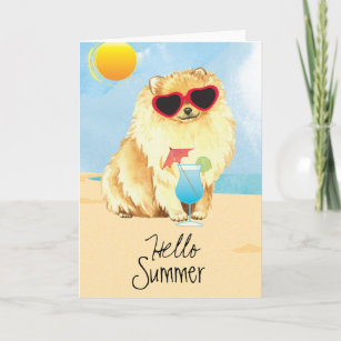 Summer Pomeranian Kaart