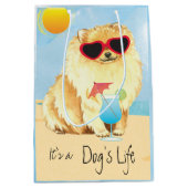 Summer Pomeranian Medium Cadeauzakje (Voorkant)