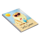 Summer Pomeranian Notitieboek (Rechterzijde)